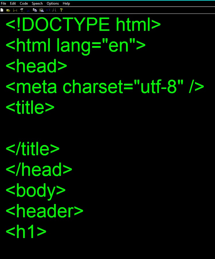 Pantalla del software Inclusion Code.